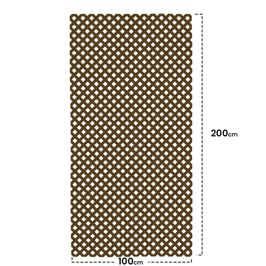 Celosia Pvc 18 Mm 0.80x1.15 Marron Nortene_1