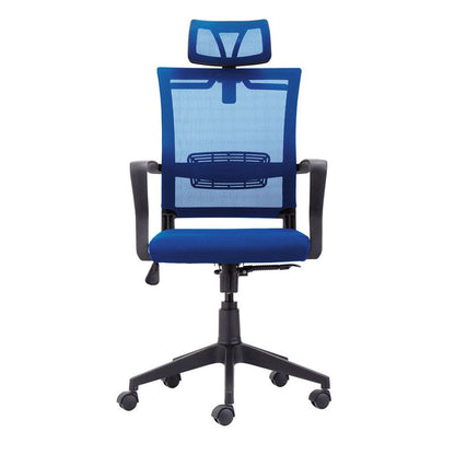 Silla De Oficina Winner Tapizado, Azul, 64 X 117–127 X 64_3