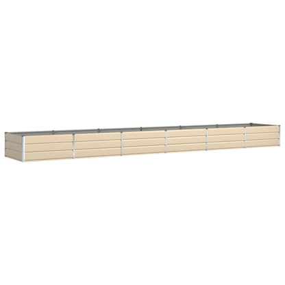 Jardinera Marfil 580 X 100 X 45 Cm Acero Galvanizado_0