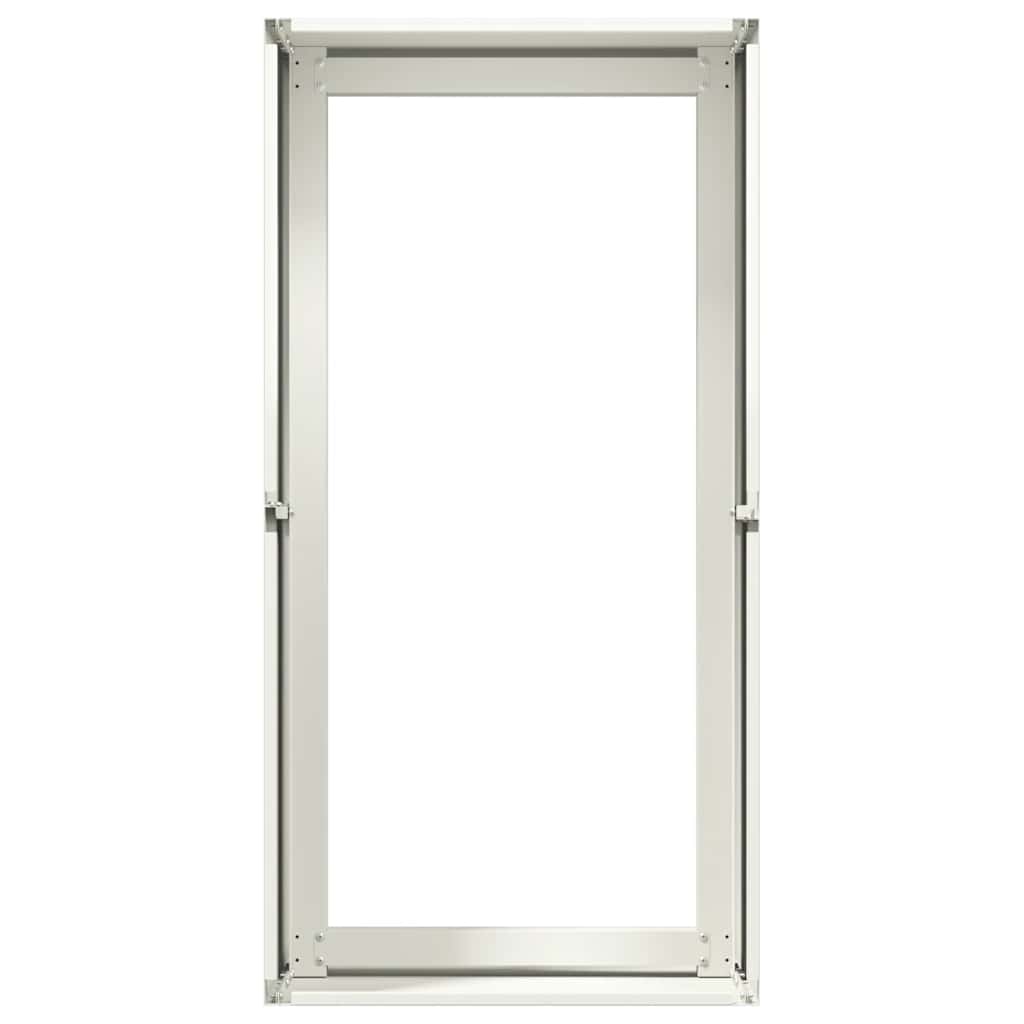 Jardinera De Acero Laminado En Frío Blanco 40x80x40 Cm_4