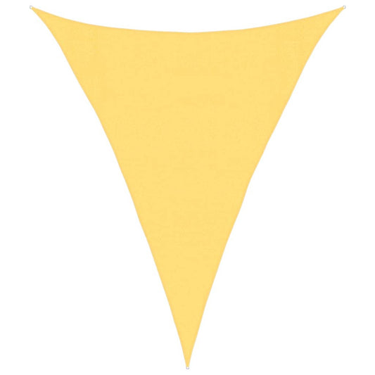 Vidaxl Toldo De Vela Hdpe Beige 160 G/m² 3x4x4 M_0
