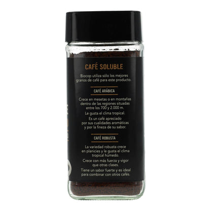 Café soluble instantáneo Biocop 100 g