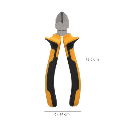 Alicates Corte Diagonal 150 Mm. Acero Din 5749 Pelacables, Corta Cables, Pelador Cables_1
