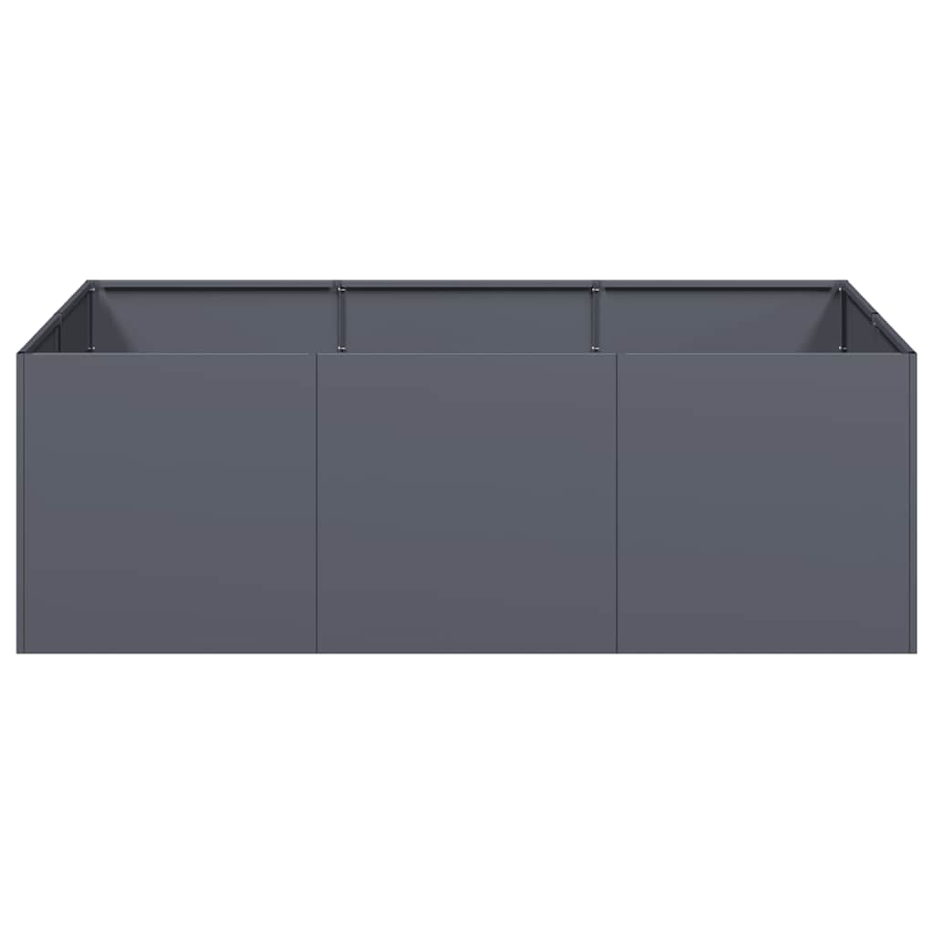Jardinera Acero Gris Antracita 120x80x40 Cm_3