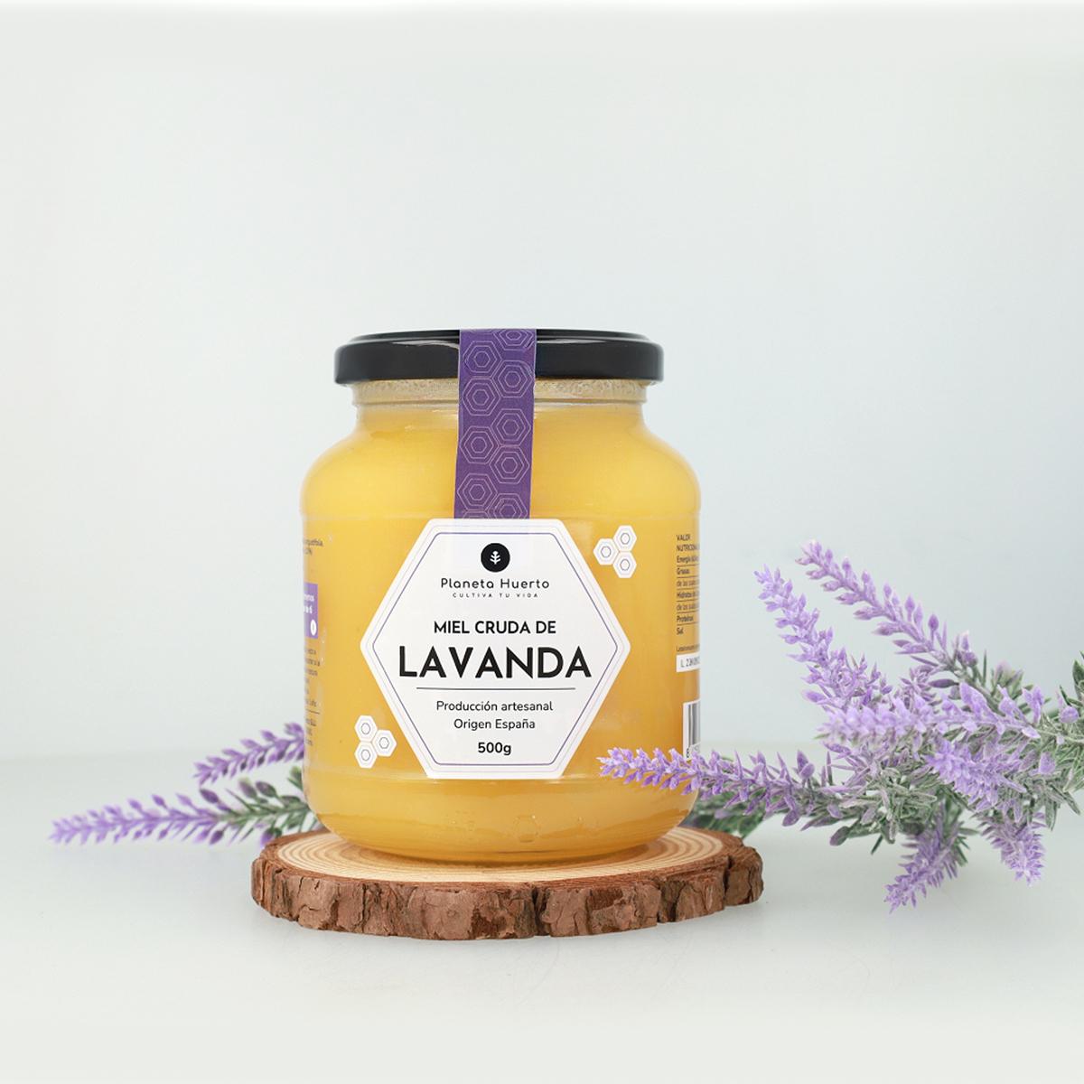 Miel Cruda de Lavanda Planeta Huerto 500 g