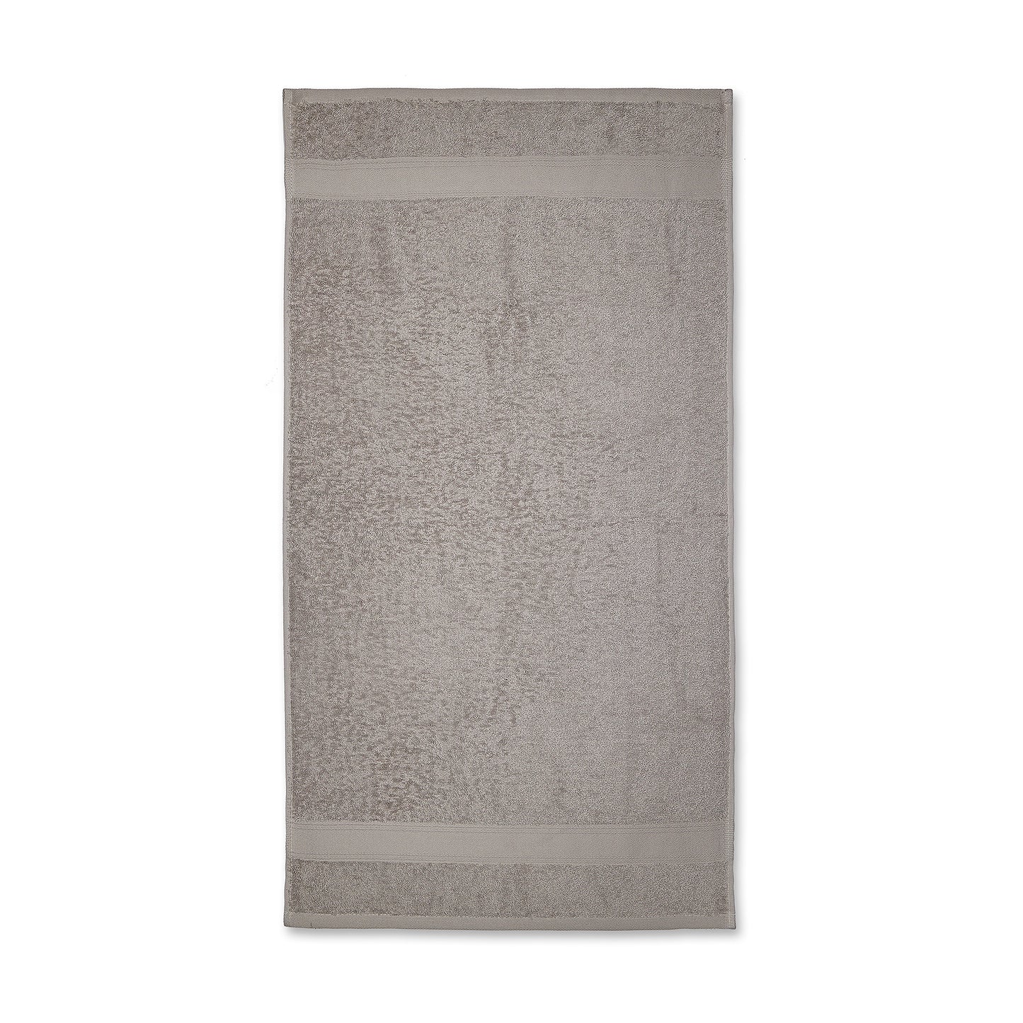 Toalla De Lavabo 100% Algodón Topo 50x90 Cm._0