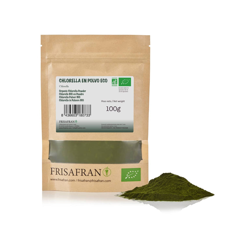 Chlorella Ecológica En Polvo - Calidad Y Sabor | Frisafran 500 G_0