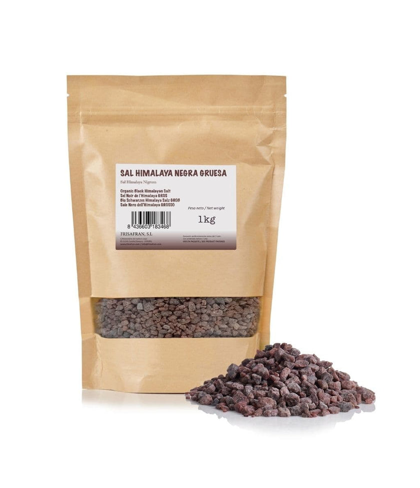 Sal Negra Del Himalaya Gruesa - Calidad Y Sabor | Frisafran 1 Kg_2