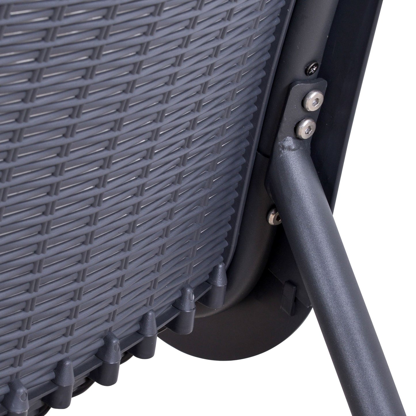 Outsunny Conjunto De Muebles De Jardín 2 Sillas Mesa Terraza Piscina_4