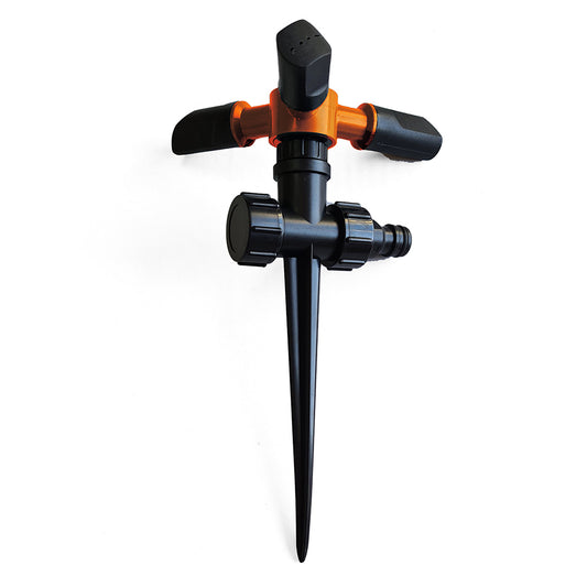 Aspersor Rotativo De 3 Brazos Con Estaca_0