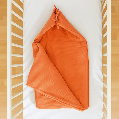 Nido De Bebé  En Algodón Bio Fresa