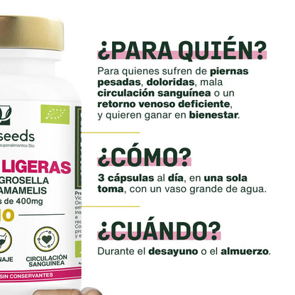 Complejo Piernas Ligeras Bio | 90 Cápsulas_1