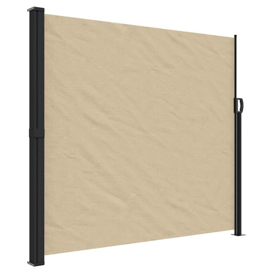 Vidaxl Toldo Lateral Retráctil Beige 180x500 Cm_0