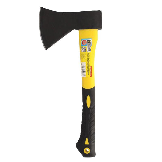 Hacha Cabeza 800 Gramos Forjada, Con Mango De Fibra De Vidrio, Hacha Leña, Hacha Ramas, Ligera Y Resistente_0