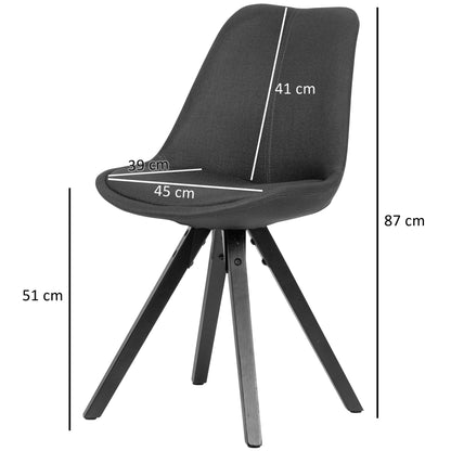 Silla De Comedor Duradera Y Sofisticada, Modelo Wl6.122_3