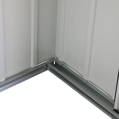 Caseta Cobertizo Eco Gandía 10×8 Metal Gris Antracita_5