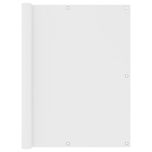 Vidaxl Toldo Para Balcón Tela Oxford Blanco 120x300 Cm_0