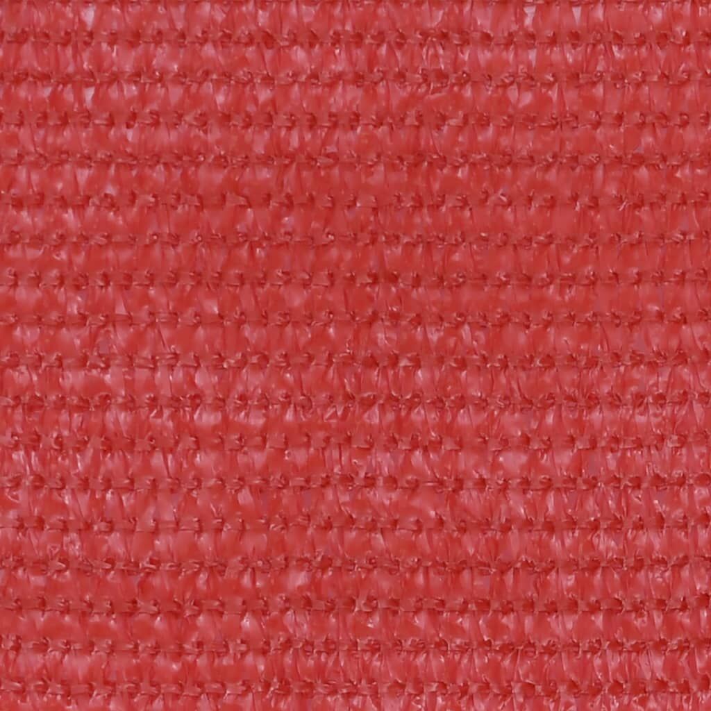 Vidaxl Toldo Para Balcón Hdpe Rojo 75x500 Cm_1