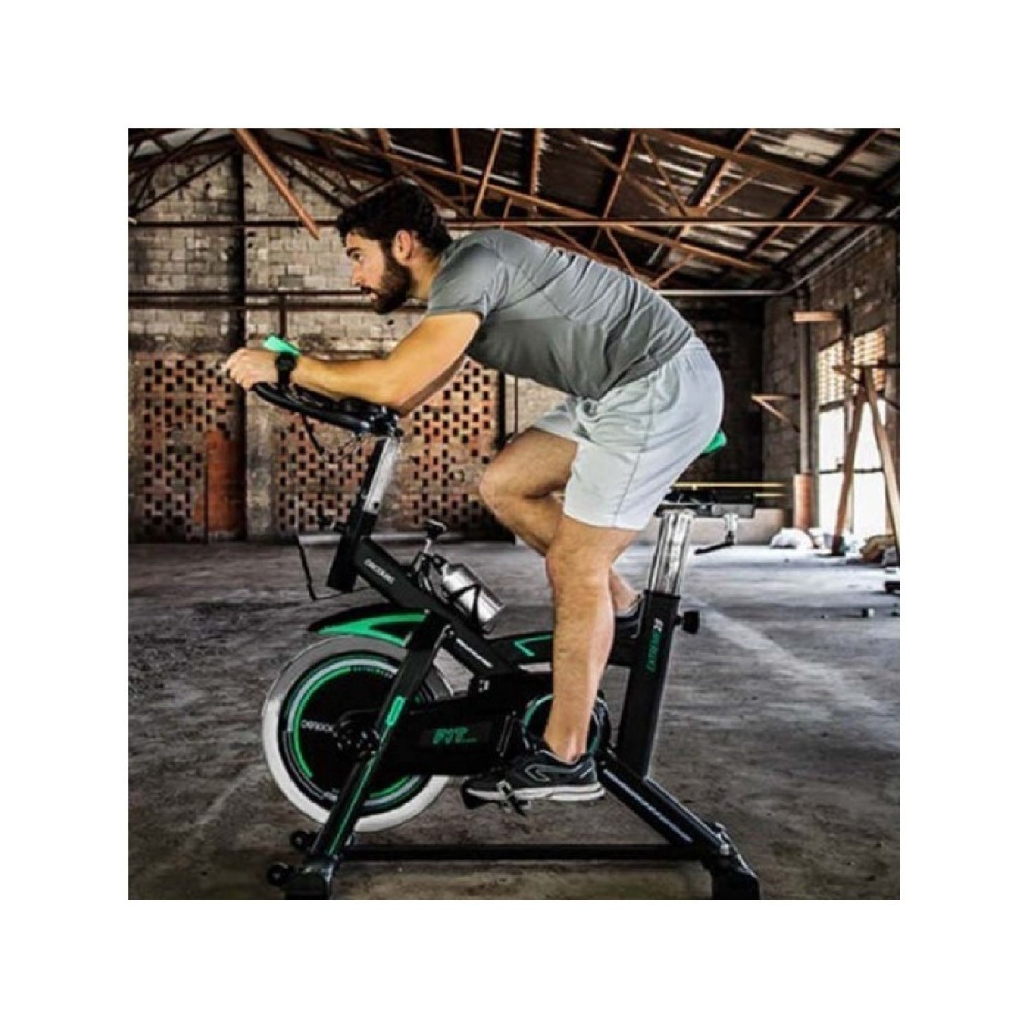 Cecotec Bicicleta Estática Profesional Con Volante De Inercia De 25 Kg Extreme 25. Sistema Silence Fit Pulsómetro Manill_2