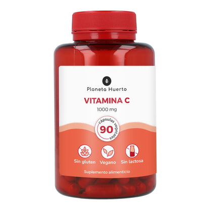 Pack 2x Vitamina C 1000 mg Planeta Huerto 90 cápsulas vegetales