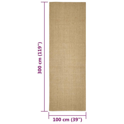 Vidaxl Alfombra De Sisal Para Rascador 100x300 Cm_2