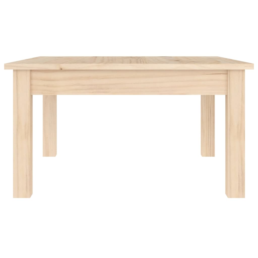 Mesa De Centro De Madera Maciza De Pino 55x55x30 Cm_1