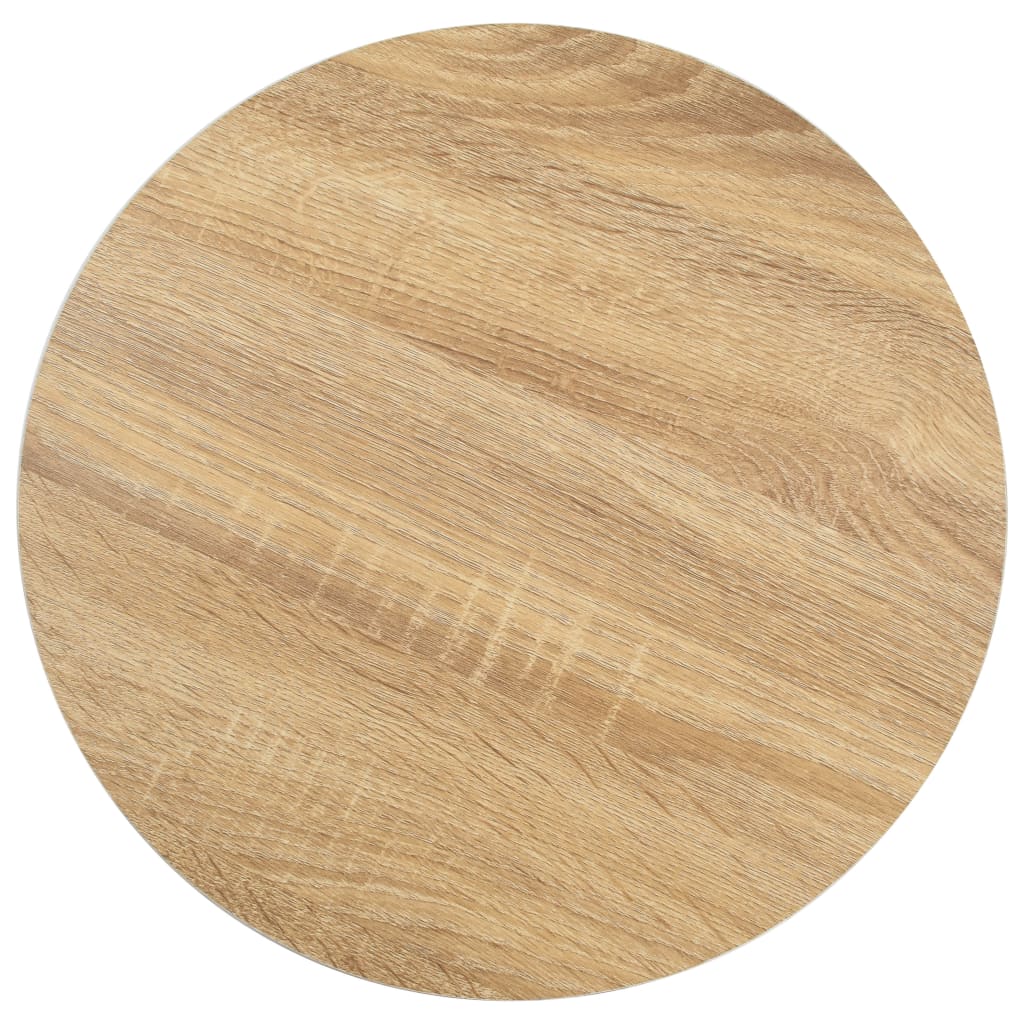 Mesa De Bistró Mdf Marrón Claro 40 Cm_0