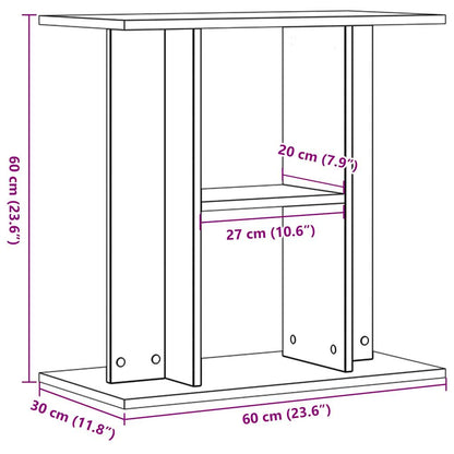 Vidaxl Soporte De Acuario Madera Ingeniería Roble Artisan 60x30x60 Cm_2