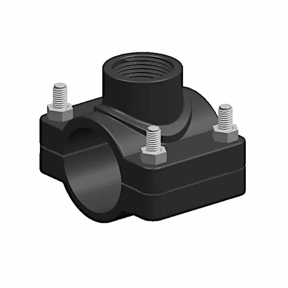 Abrazadera De Derivación Pp 63 Mm X 1 1/4: Conexión Rápida Y Segura