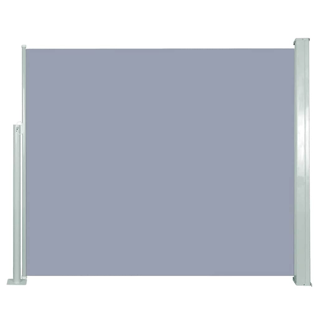 Vidaxl Toldo Lateral Retráctil 120x300 Cm Gris_1