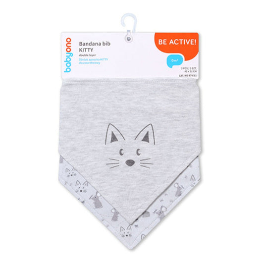 Set De 2 Babero Bandana Kitty_0