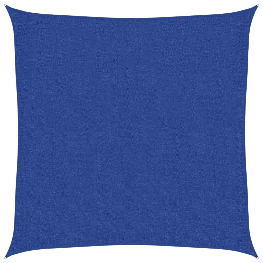 Vidaxl Toldo De Vela Cuadrado Hdpe Azul 160 G/m² 3,6x3,6 M_0