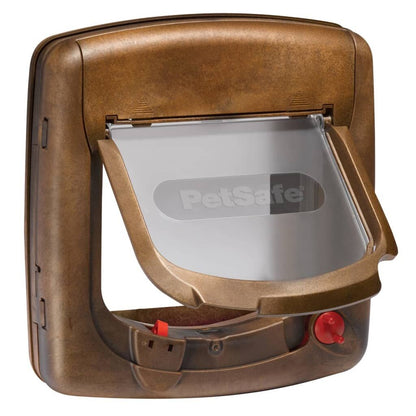 Petsafe Gatera Magnética De 4 Posiciones Deluxe 420 Marrón 5006_0