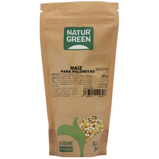 Maíz Palomitas Bio NaturGreen 400 g