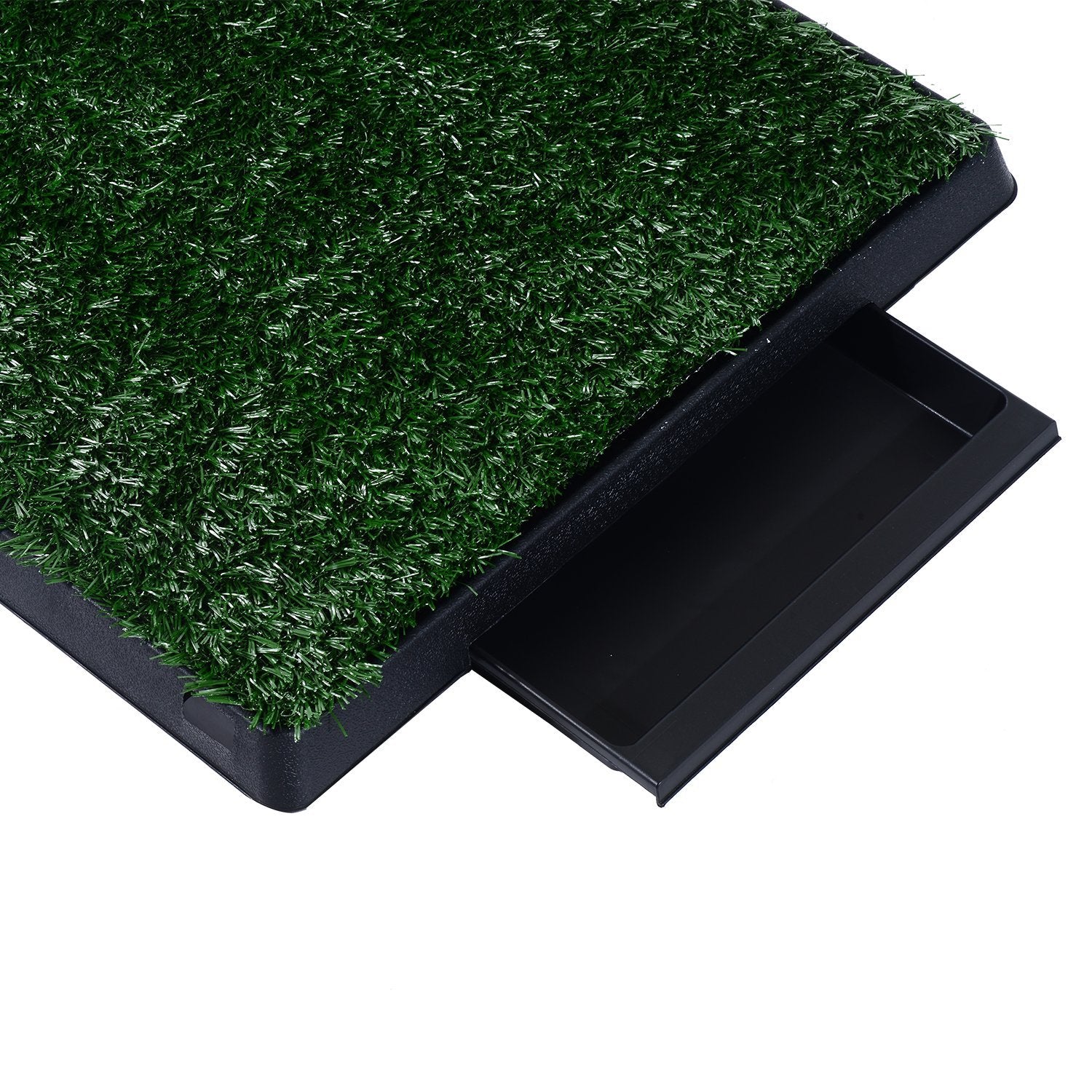 Pawhut Inodoro De Bandeja Perro Césped De Entrenamiento Lavable 51x63x6cm_3
