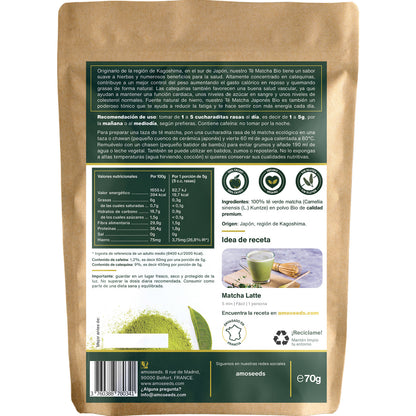 Té Matcha Japonés Premium Bio 70g_4