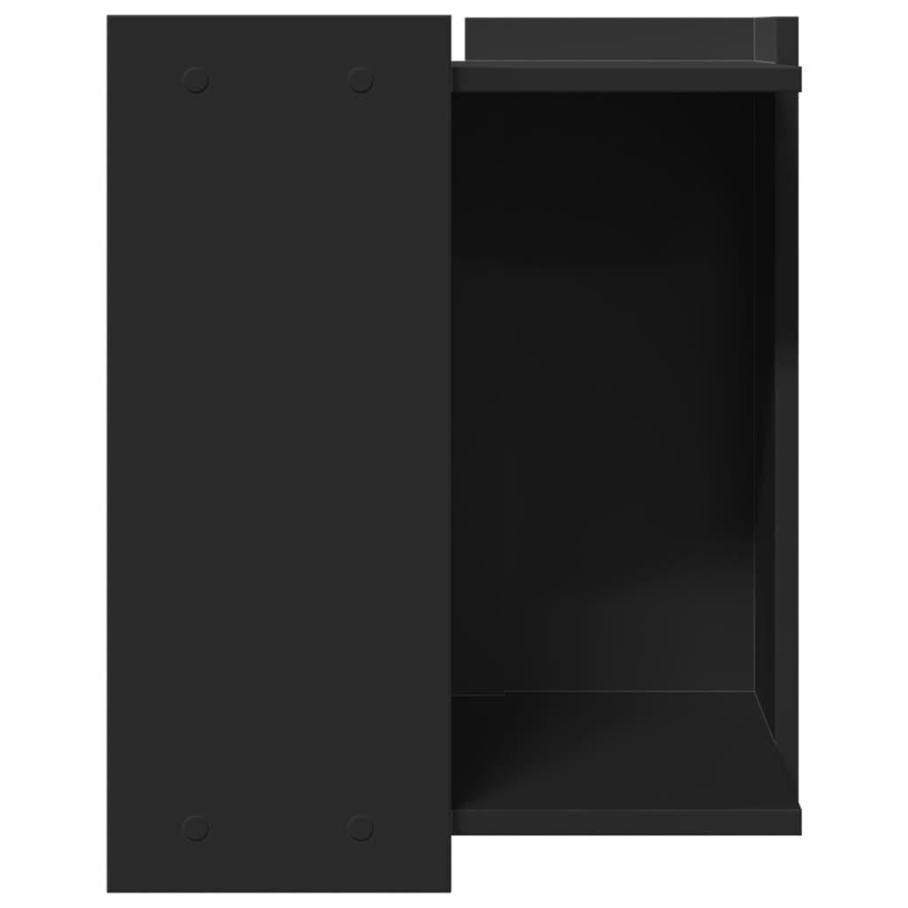 Vidaxl Mueble Arenero Para Gatos Madera Ingeniería Negro 42x42x51 Cm_4