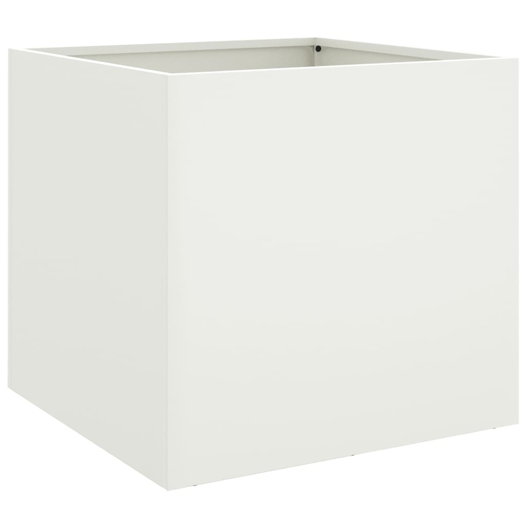 Jardinera Acero Blanco 42x40x39 Cm_5