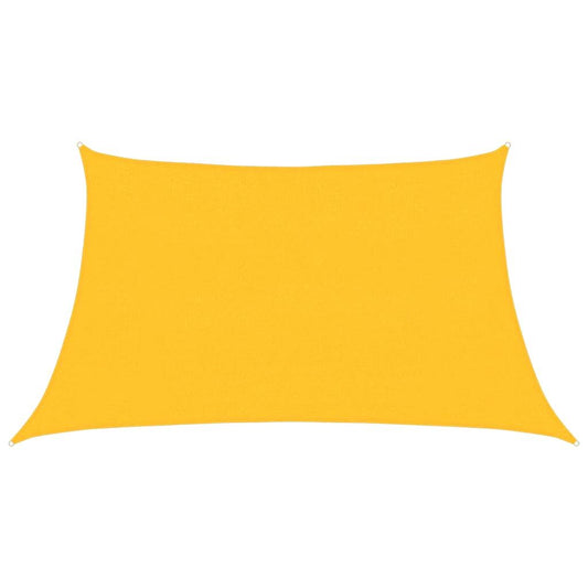 Vidaxl Toldo De Vela Hdpe Amarillo 160 G/m² 3/4x2 M_0