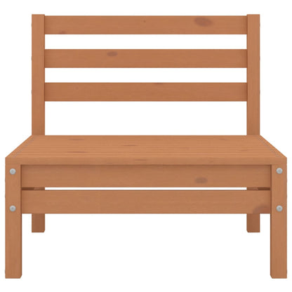Juego Muebles De Jardín 5 Pzas Madera Maciza Pino Marrón Miel / Vetonek_3