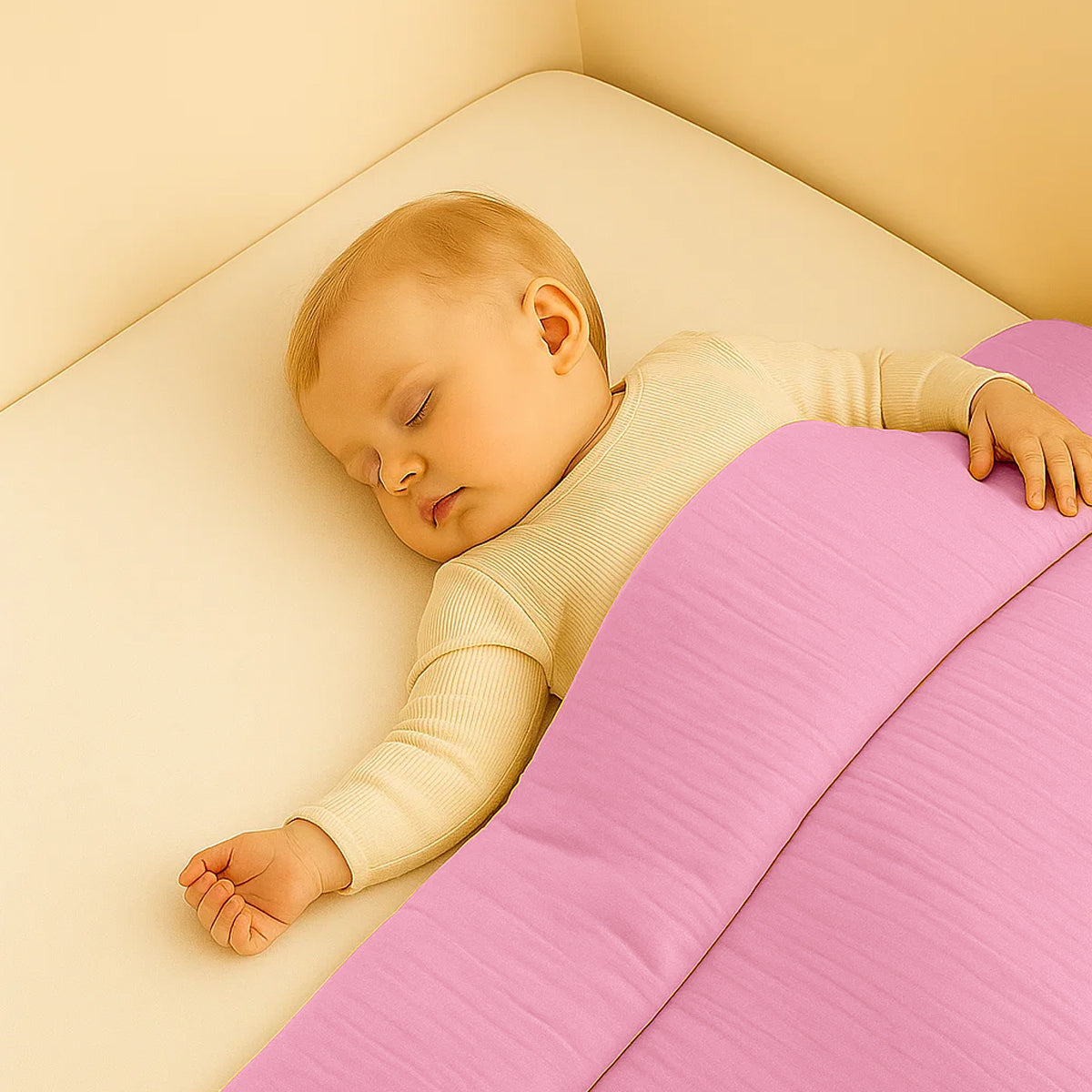 Edredón De Algodón Orgánico Rosa_2