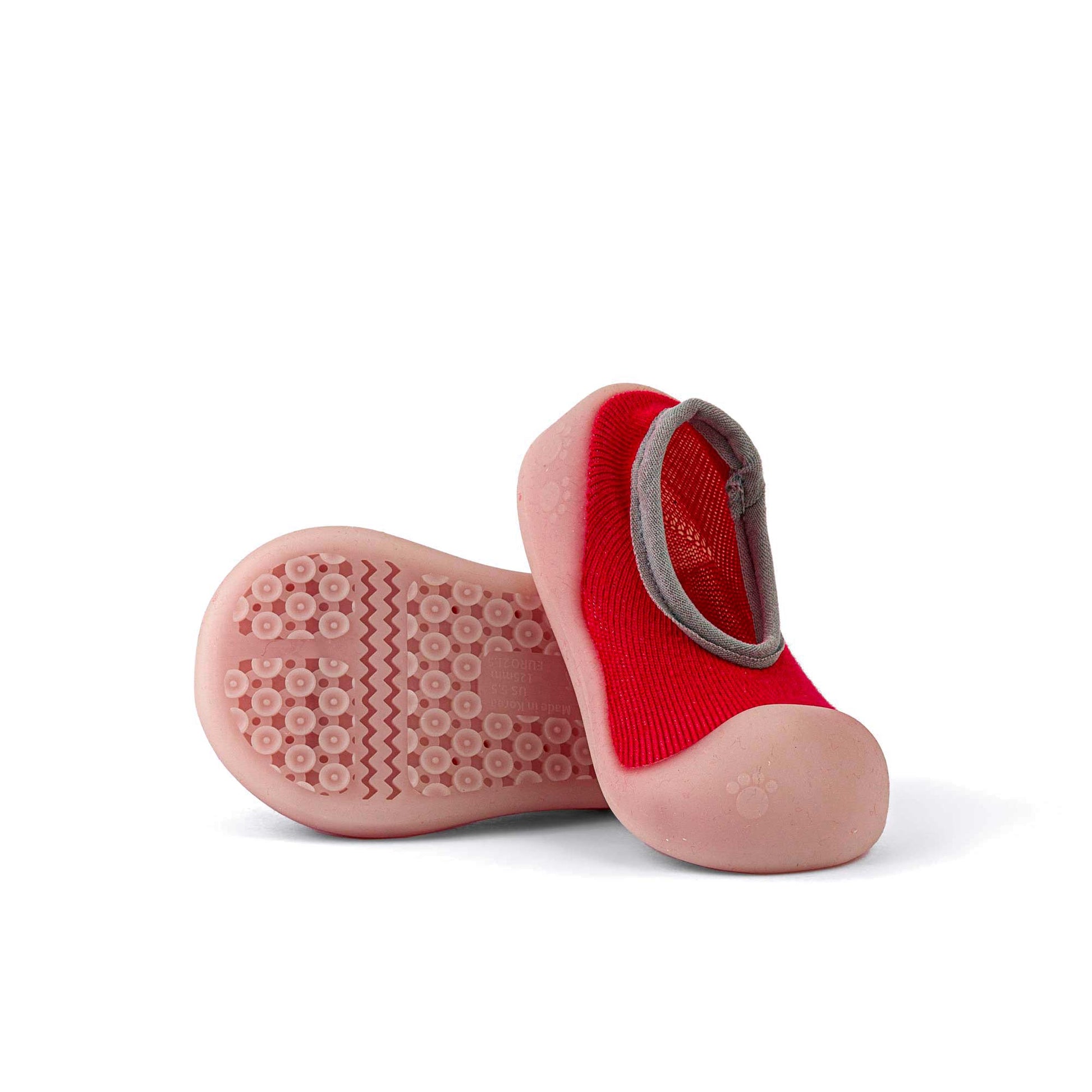 Zapatos De Bebé Que Cambian De Color Con La Luz Del Sol Flat Red Bigtoes Chameleon L (21,5)_5