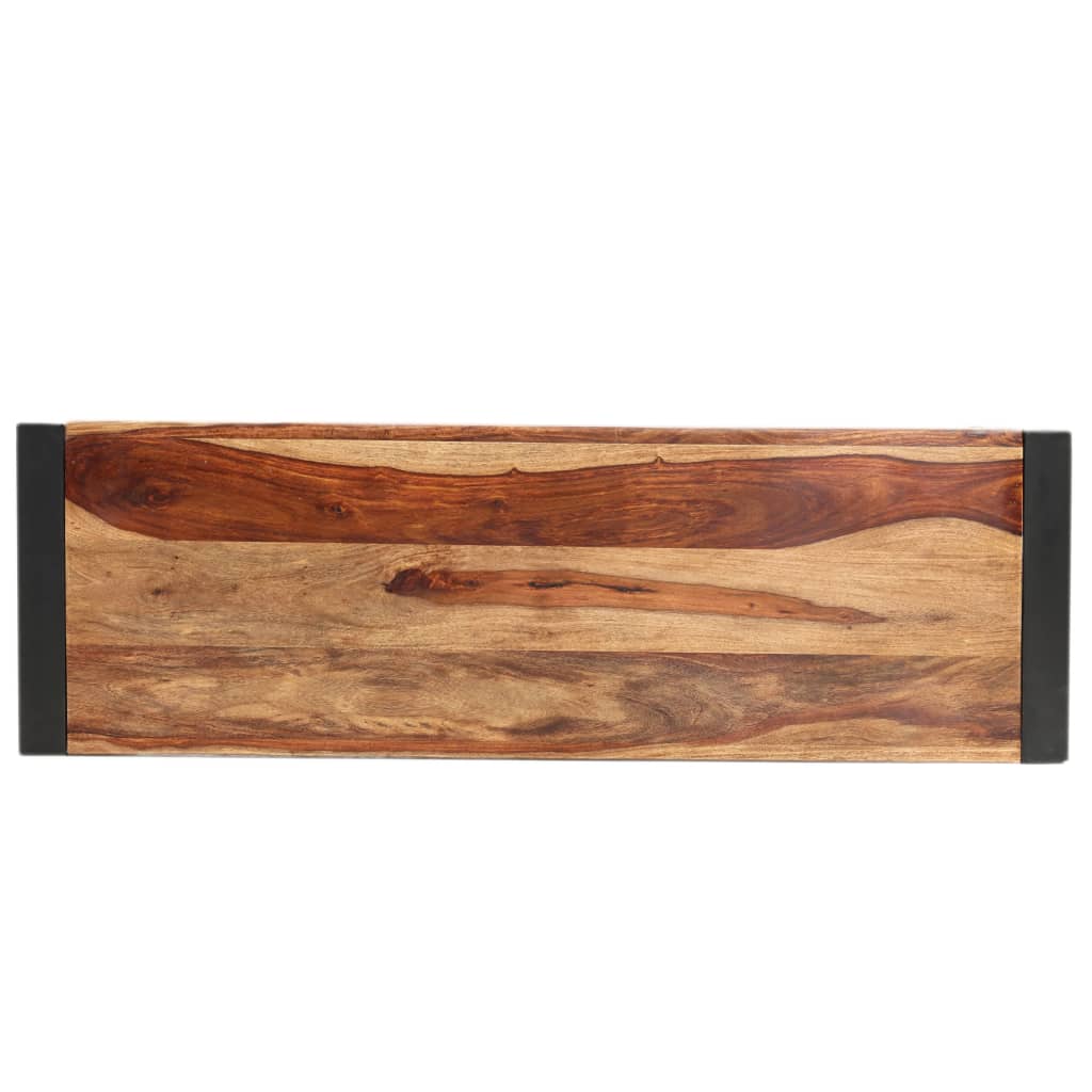 Mesa Consola De Madera Maciza De Sheesham 110x35x76 Cm_1