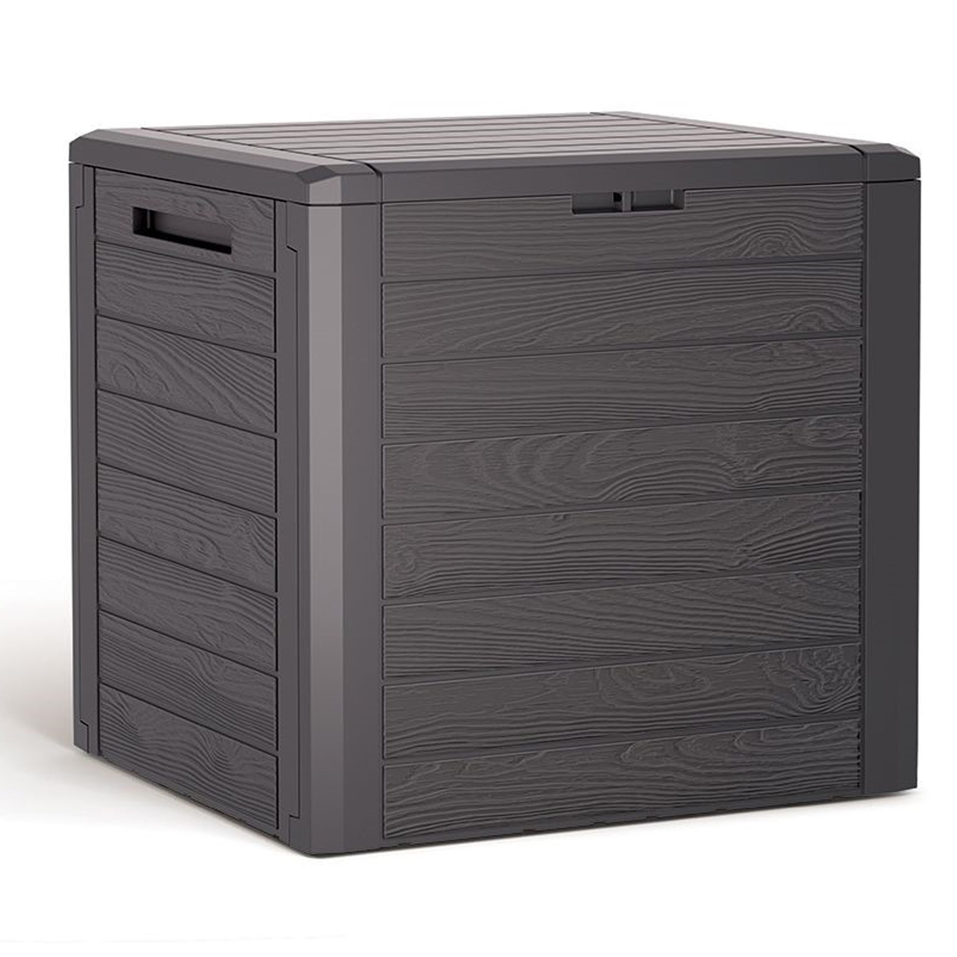 Baúl De Jardín Woodebox 140l., Dimensiones (mm) 585x460x550, Color Ocre Oscuro_0