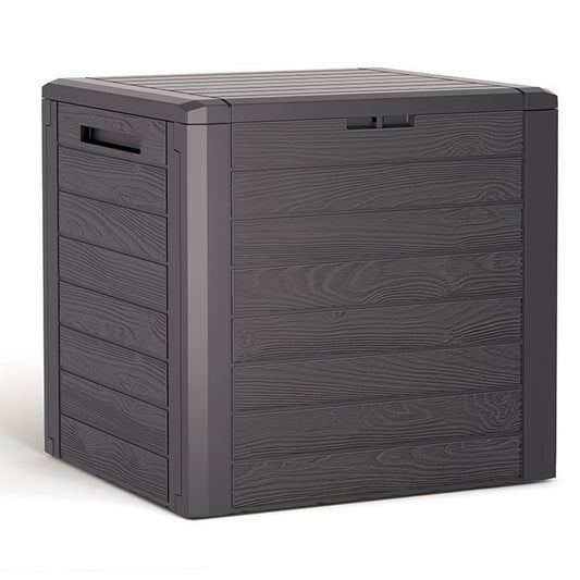Baúl De Jardín Woodebox 140l., Dimensiones (mm) 585x460x550, Color Ocre Oscuro_0