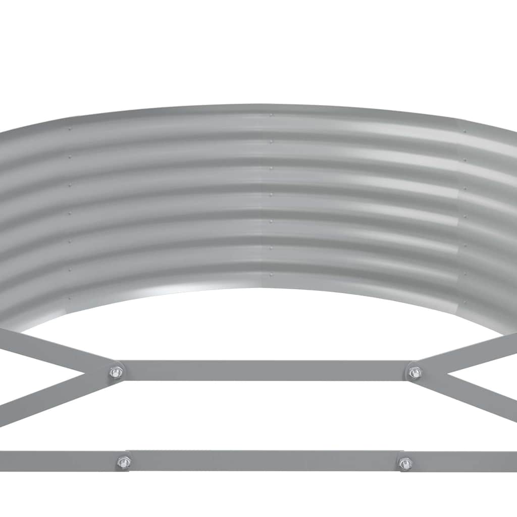 Jardinera Arriate Acero Galvanizado Antracita 396x100x36cm_4