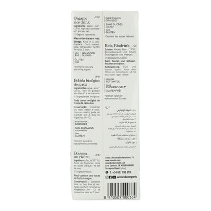 Bebida de arroz Bio Amandín 1L