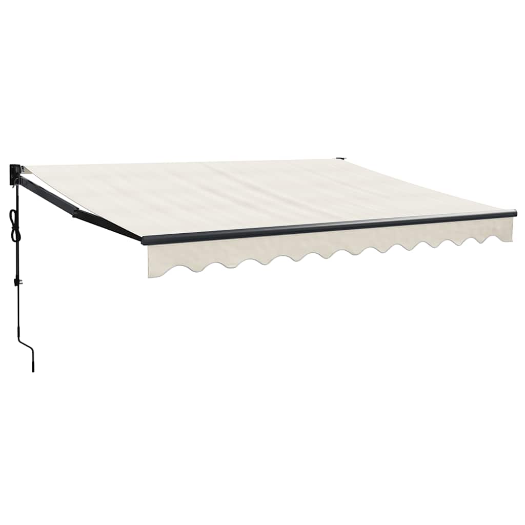 Toldo Retráctil Automático Color Crema 3,5x2,5 M_0
