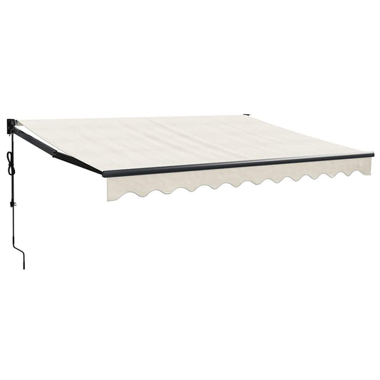 Toldo Retráctil Automático Color Crema 3,5x2,5 M_0