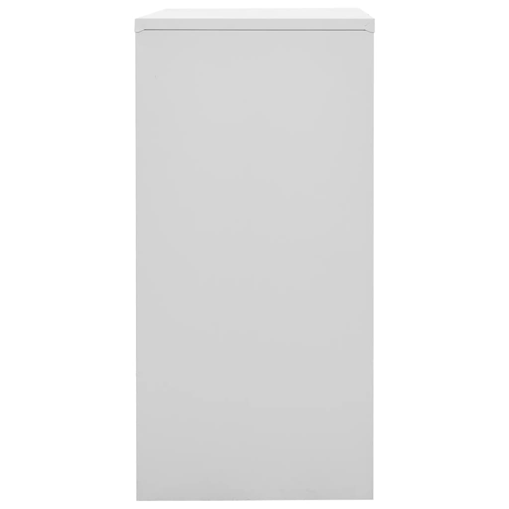 Armarios Taquilla 5 Uds De Acero Gris Y Verde 90x45x92,5 Cm_3